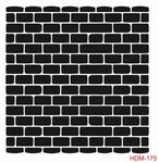 Cadence - Home Deco Stencil - Bakstenen - 25x25cm