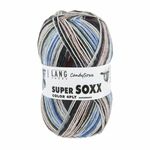 Lang Yarns Super Soxx 4draads kleur 592 Licorice - 100g