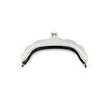 12388-8841 Tasbeugel 8 cm Platinum - Handvat voor Zelfgemaakte Tasjes