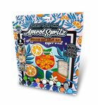 Splat Planet - Wood Art Set - Aperol Spritz - 25x25cm