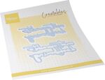 Marianne design Lr0986 Creatable snijmal - Met oprechte deelneming - tekst