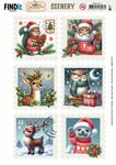Scenery - Berrie's Beauties - Christmas Stamps 2