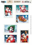 Scenery - Berrie's Beauties - Christmas Stamps 4