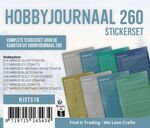 Hjsts16 Stickerset Hobbyjournaal 260