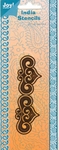 6001/0072 India stencil rand