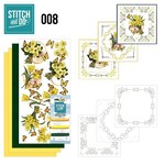 Stdo008 Stitch en Do - Gele bloemen