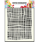470715007 Dutch art stencil fabric