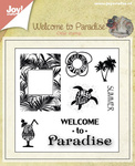 6410/0398 Stempel - Welcome to paradise