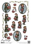 Cd10680 Amy desgn bloemenmeisjes