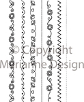 Dds3313 Clearstamp Daisy decorations 