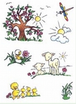 Dds3332 Clear stamp Theme: Spring