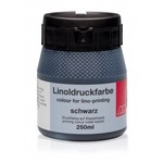 Lino drukinkt - Zwart - pot 250ml
