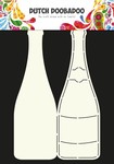 470713602 DDBD card art Champange bottle